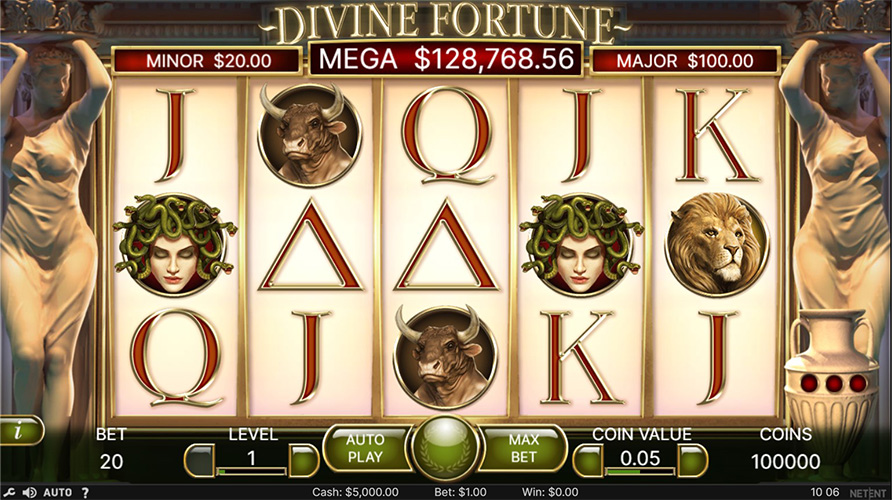 Divine Fortune online kostenlos spielen
