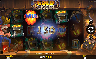 Gold Digger Slot Bonusspiel