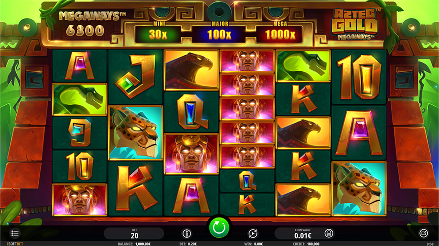 Aztec Gold Megaways online kostenlos spielen