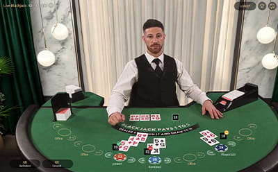 Live Blackjack von NetEnt